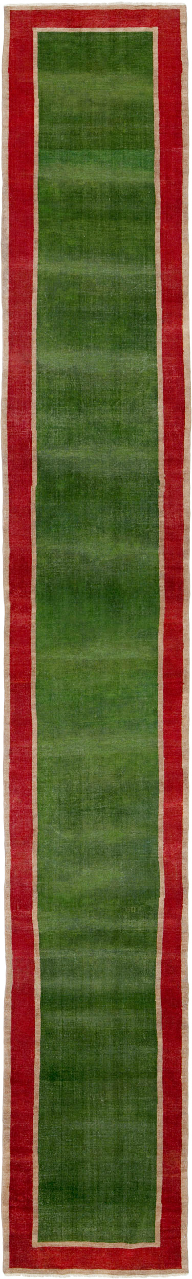 Vintage Persian Mahal Runner, No.17951 - Staging