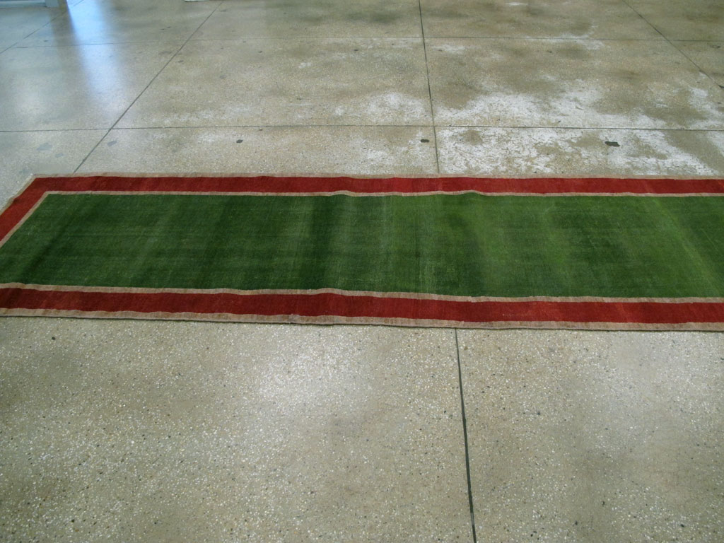 Vintage Persian Mahal Runner, No.17951 - Staging