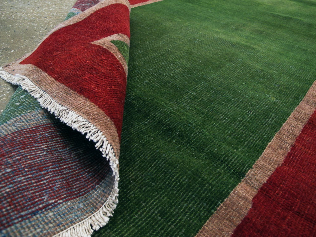 Vintage Persian Mahal Runner, No.17951 - Staging