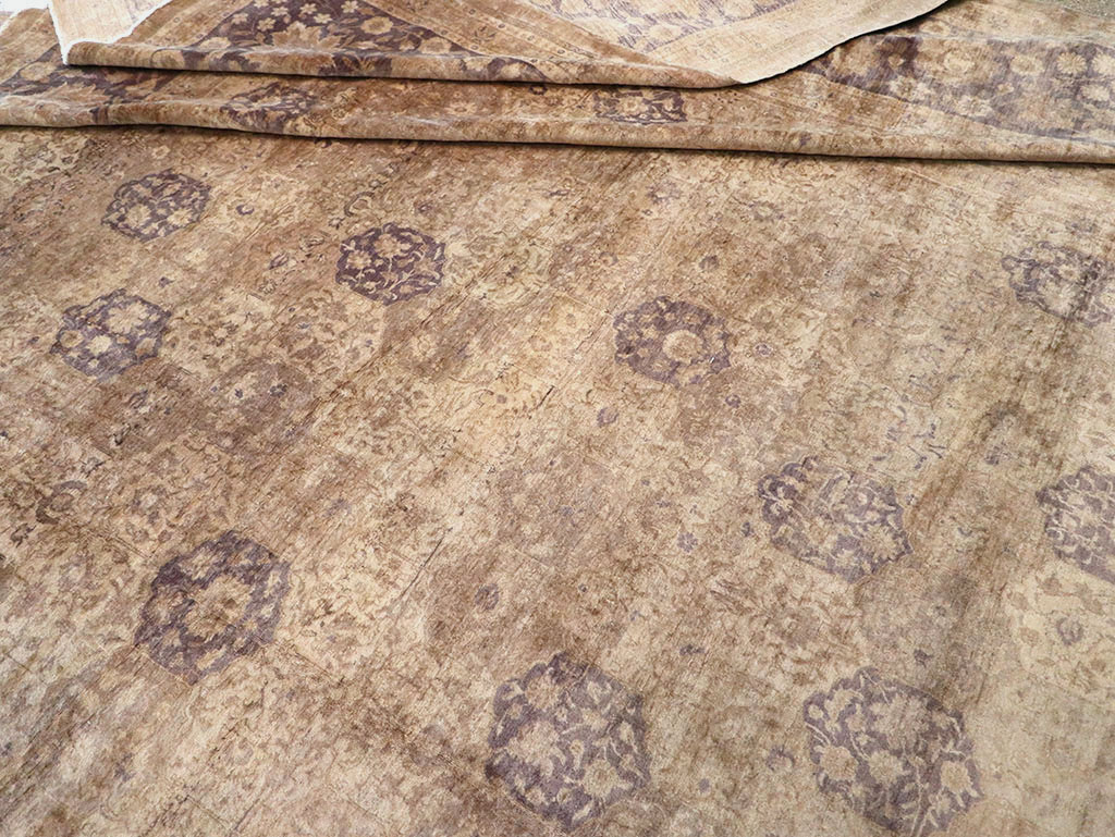 Vintage Turkish Sivas Oversize Carpet, No.17982 - Staging