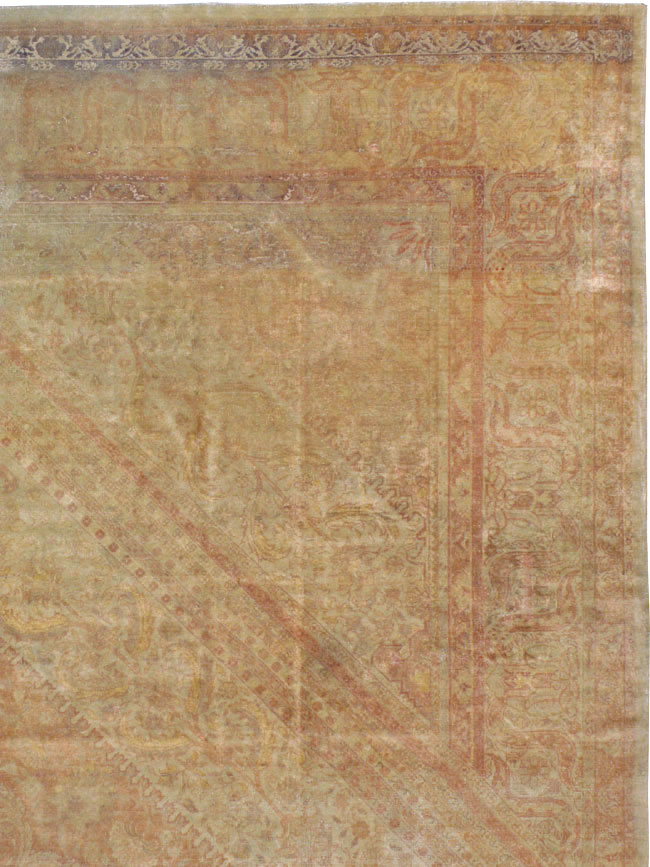 Vintage Turkish Sivas Carpet, No.17988 - Staging