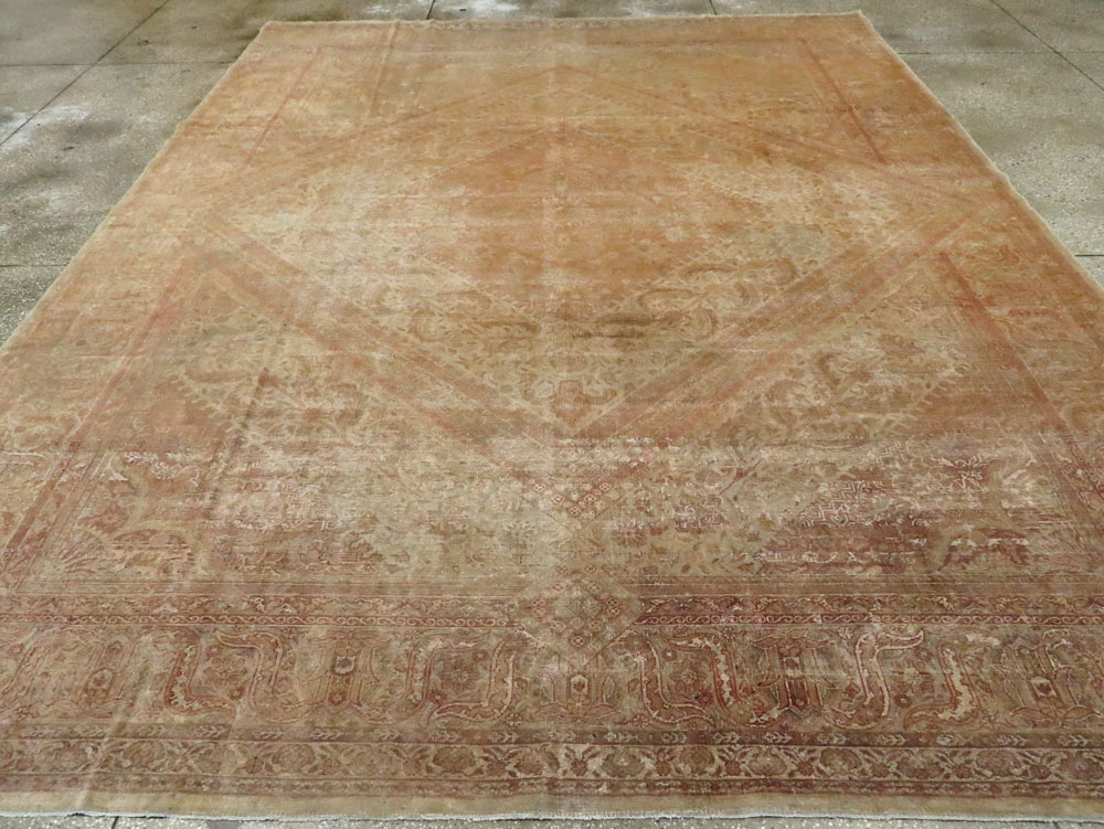 Vintage Turkish Sivas Carpet, No.17988 - Staging
