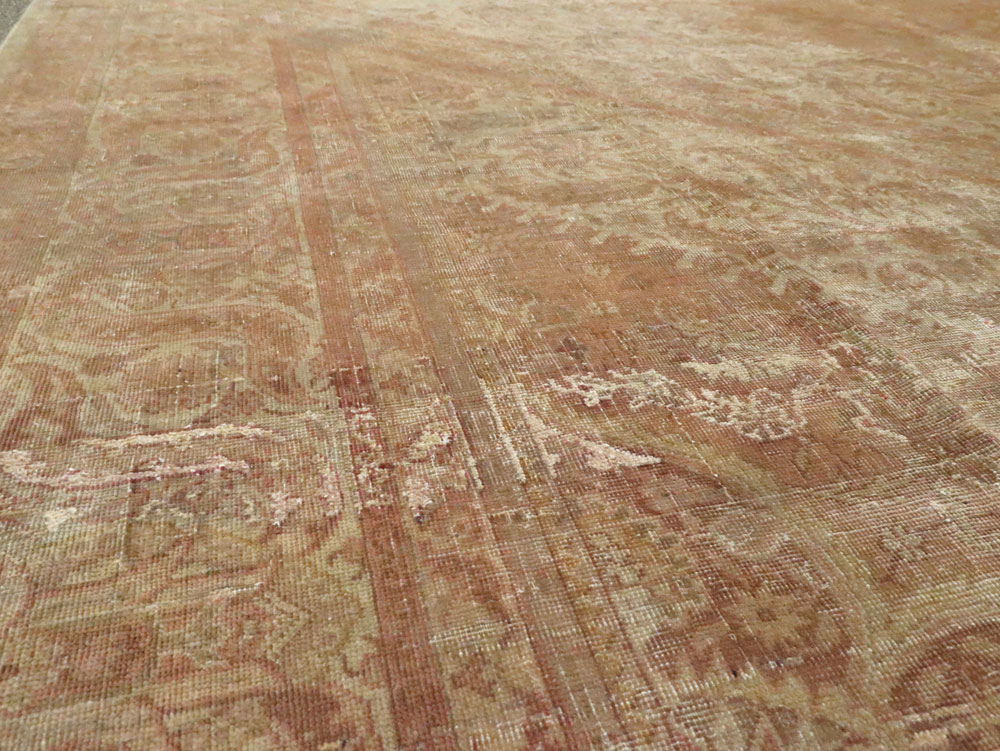 Vintage Turkish Sivas Carpet, No.17988 - Staging