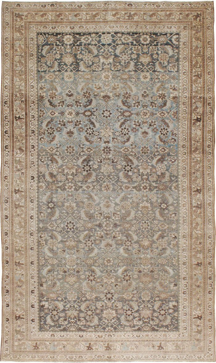 Vintage Persian Malayer Carpet, No.17992 - Staging