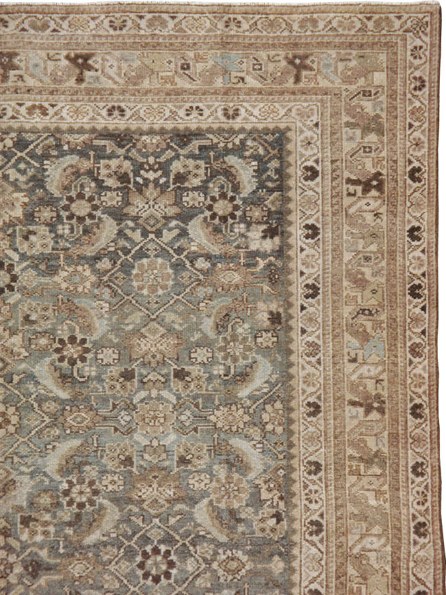 Vintage Persian Malayer Carpet, No.17992 - Staging