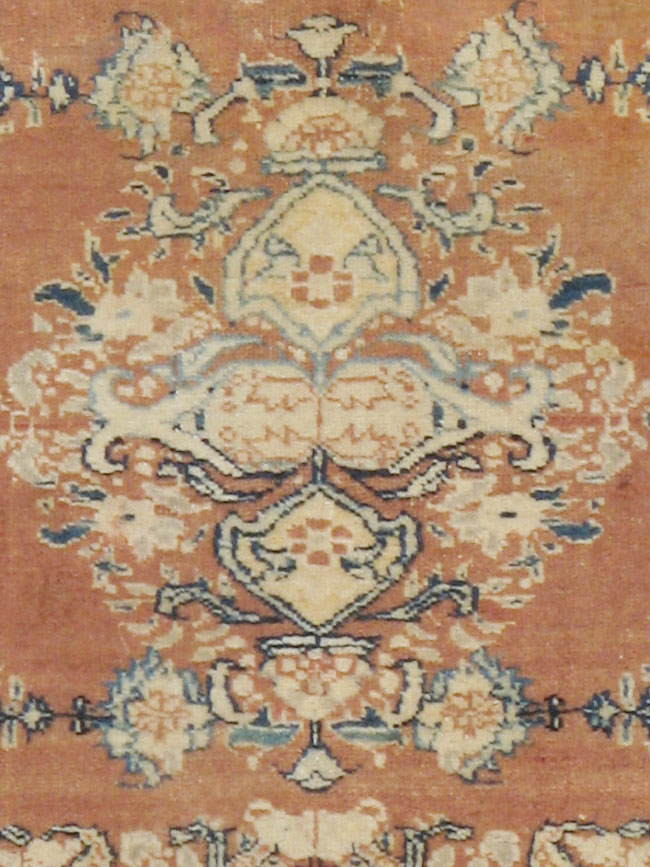 Antique Persian Tabriz Hagi Jalili Rug, No.17995 - Staging