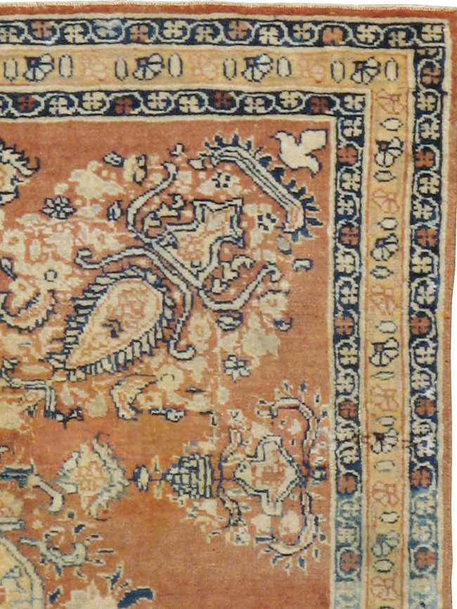 Antique Persian Tabriz Hagi Jalili Rug, No.17995 - Staging