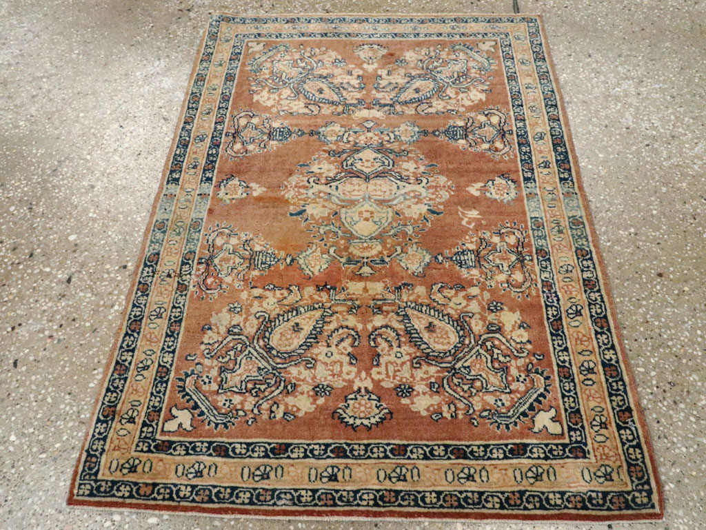 Antique Persian Tabriz Hagi Jalili Rug, No.17995 - Staging