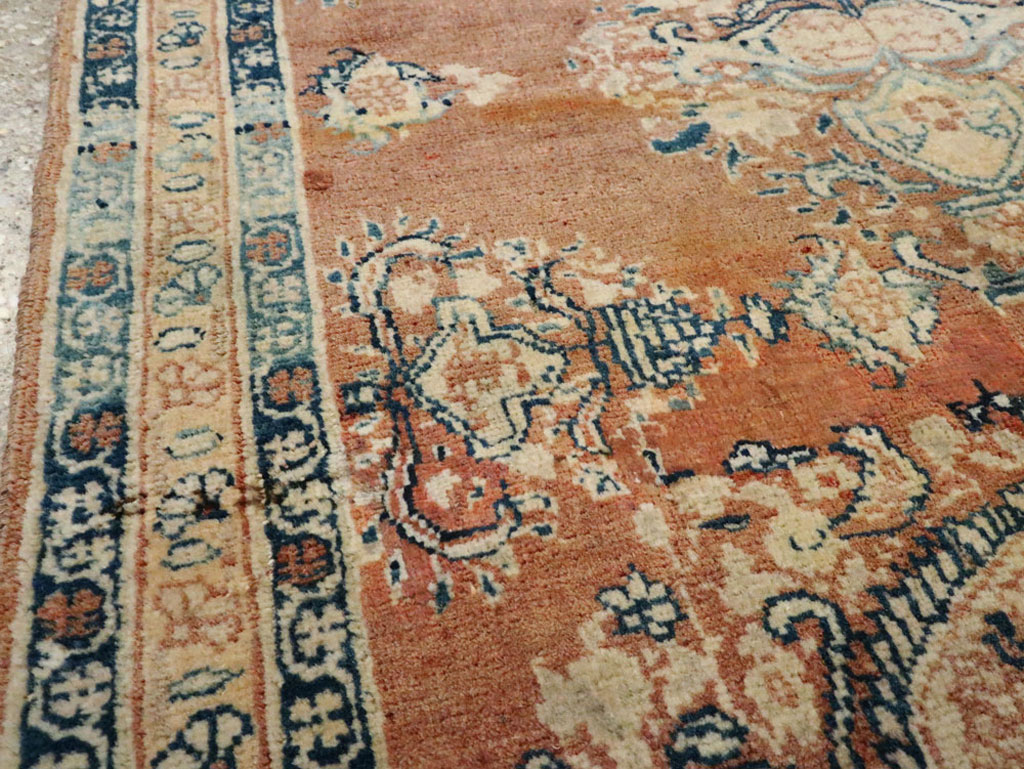 Antique Persian Tabriz Hagi Jalili Rug, No.17995 - Staging