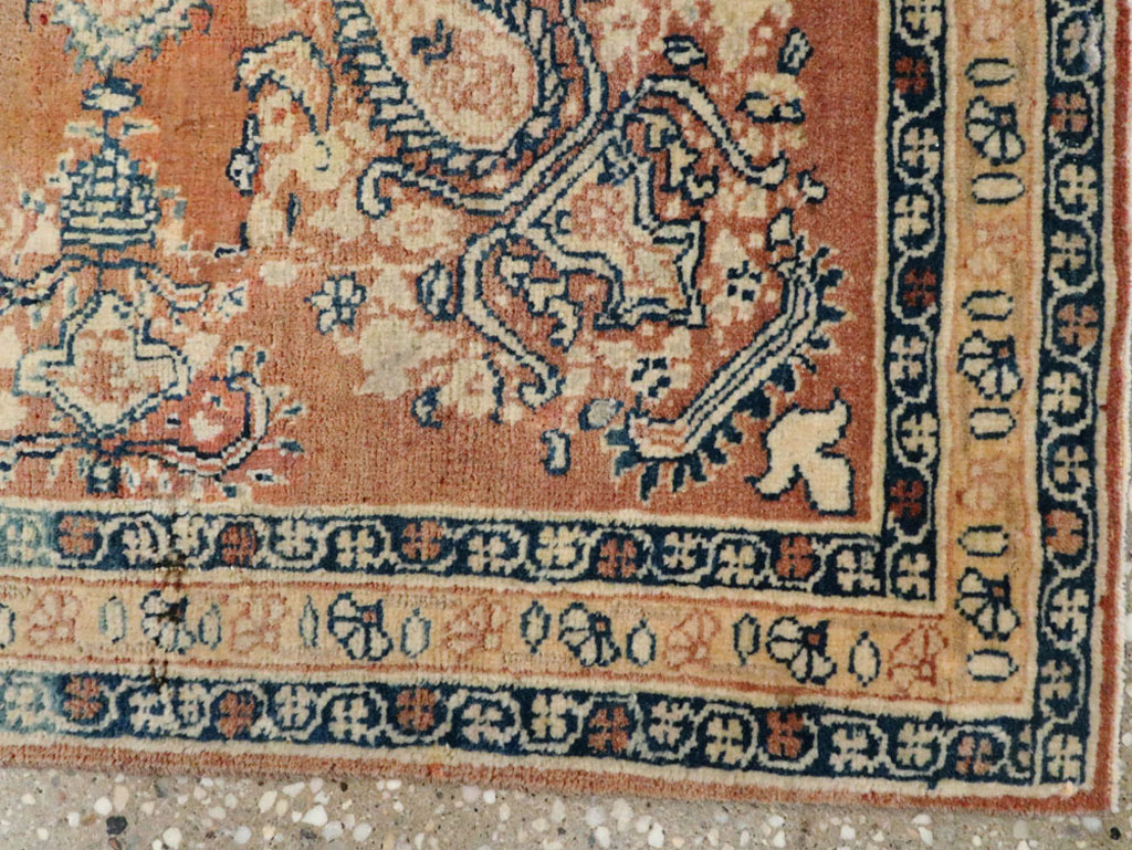 Antique Persian Tabriz Hagi Jalili Rug, No.17995 - Staging