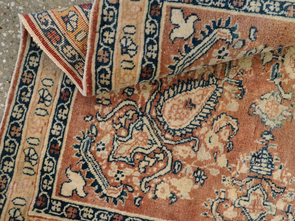 Antique Persian Tabriz Hagi Jalili Rug, No.17995 - Staging