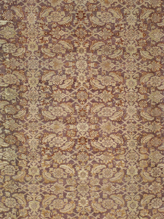 Antique Persian Mahal Carpet, No.18005 - Staging