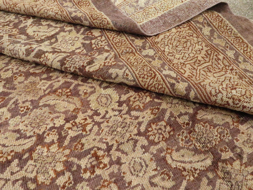 Antique Persian Mahal Carpet, No.18005 - Staging