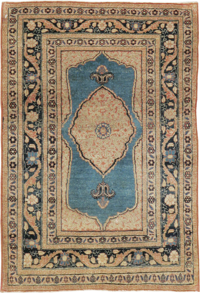 Antique Persian Tabriz Hagi Jalili Rug, No.18019 - Staging