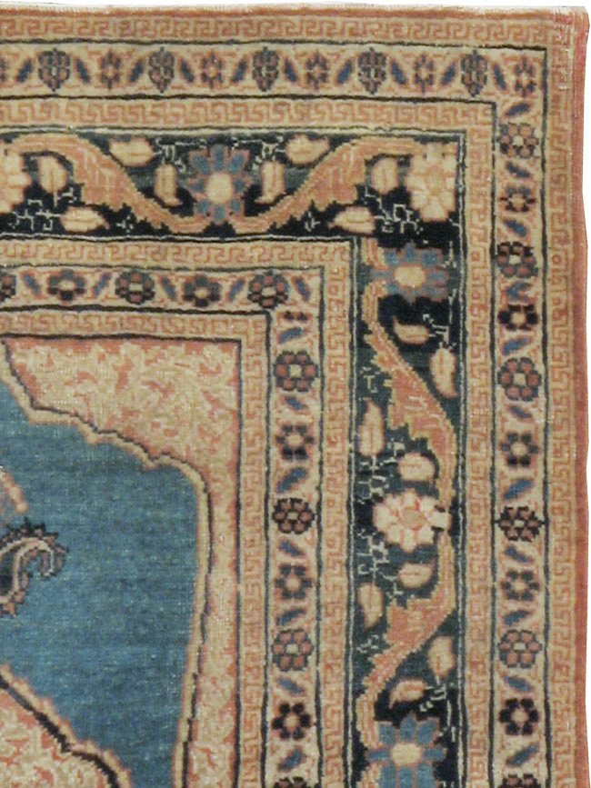 Antique Persian Tabriz Hagi Jalili Rug, No.18019 - Staging