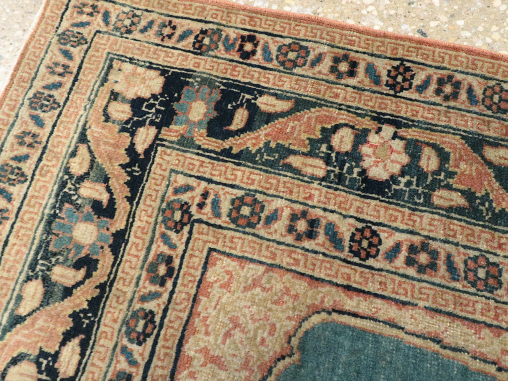 Antique Persian Tabriz Hagi Jalili Rug, No.18019 - Staging