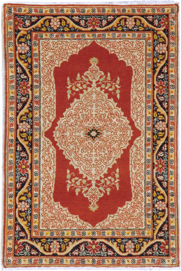 Antique Tabriz Hagi Jalili Rug, No.18020 - Staging
