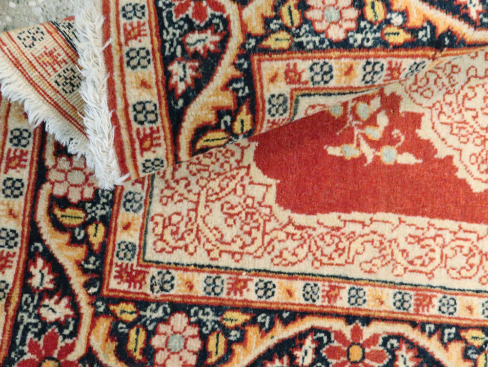 Antique Tabriz Hagi Jalili Rug, No.18020 - Staging