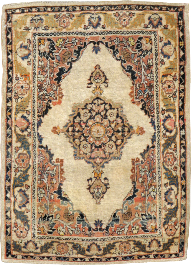 Antique Persian Tabriz Hagi Jalili Rug, No.18021 - Staging