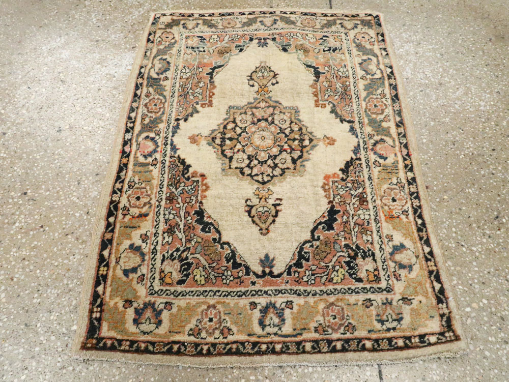 Antique Persian Tabriz Hagi Jalili Rug, No.18021 - Staging
