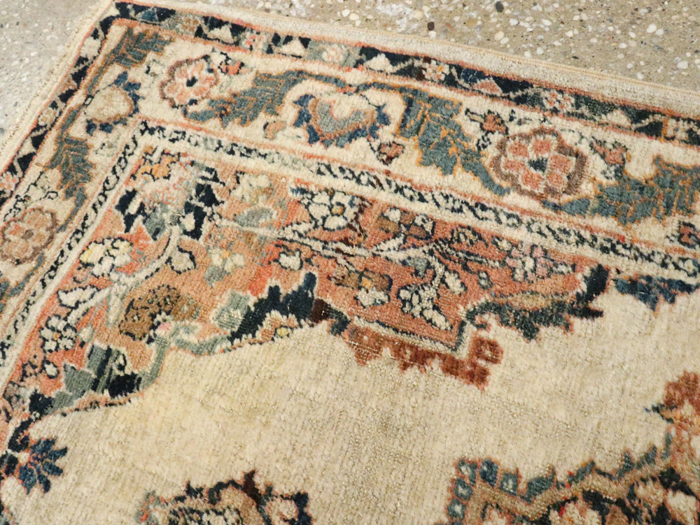 Antique Persian Tabriz Hagi Jalili Rug, No.18021 - Staging