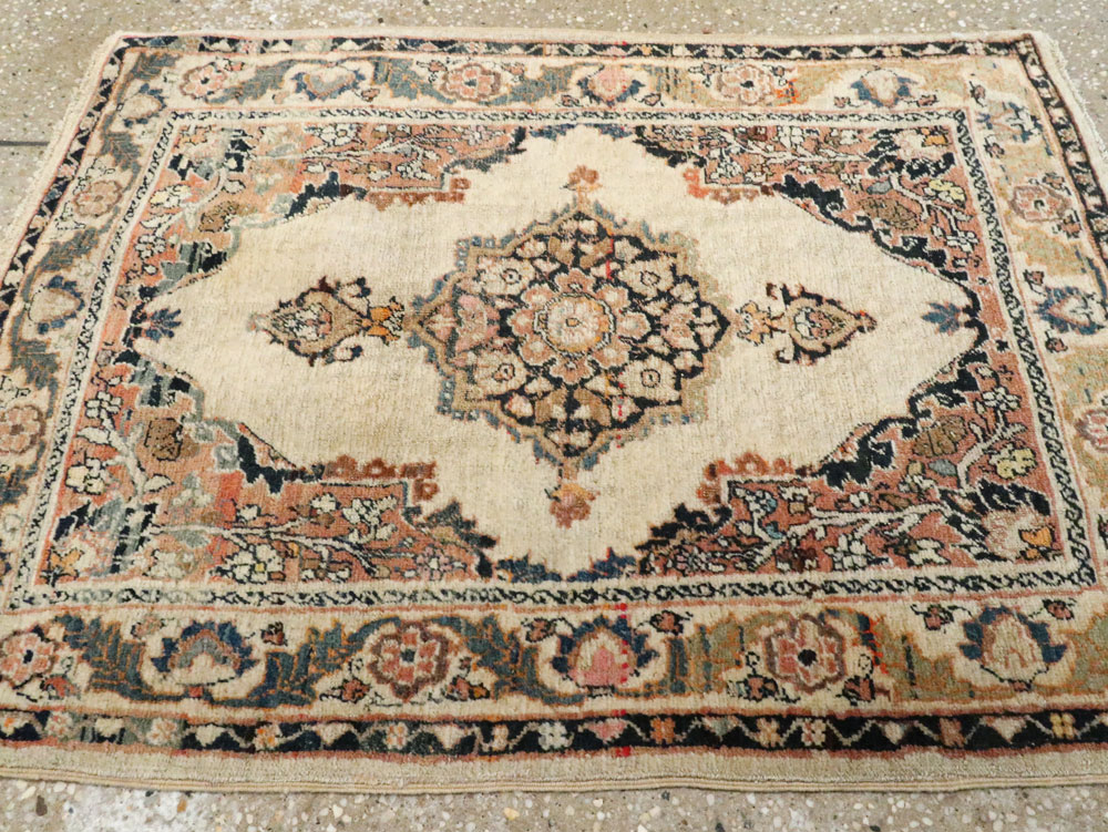 Antique Persian Tabriz Hagi Jalili Rug, No.18021 - Staging