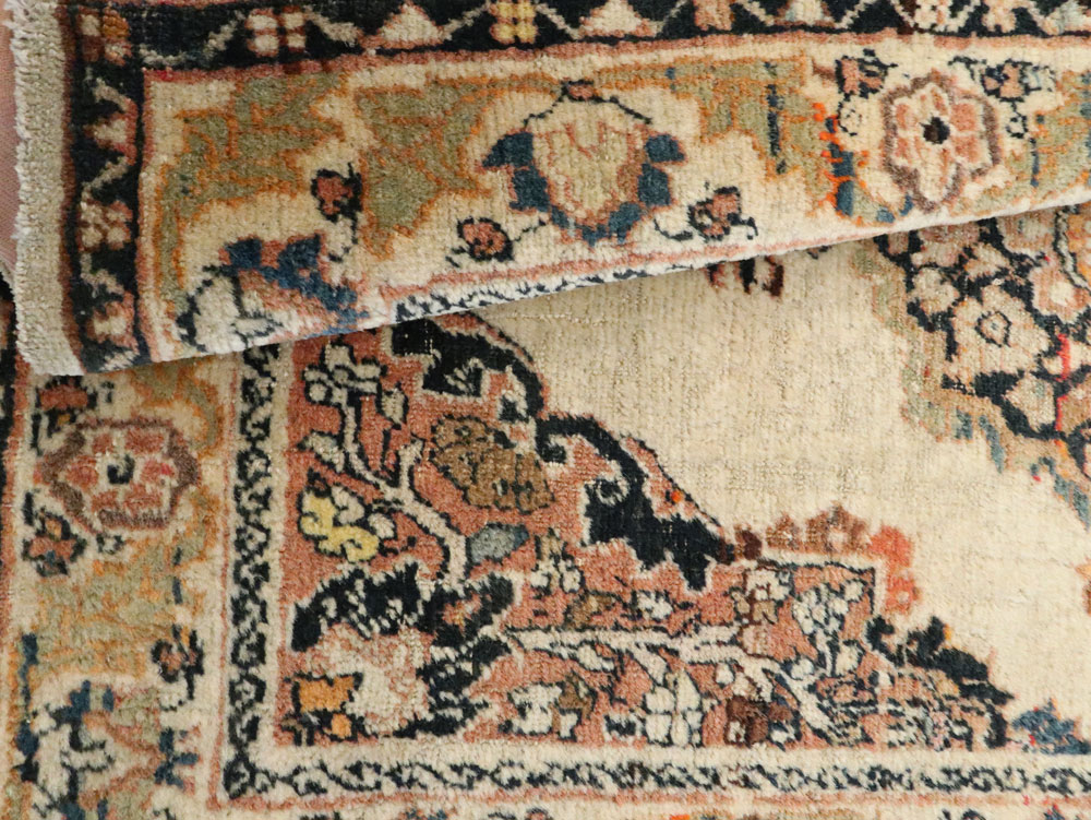 Antique Persian Tabriz Hagi Jalili Rug, No.18021 - Staging