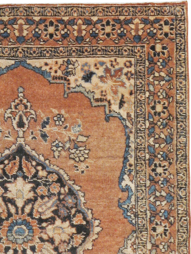 Antique Persian Tabriz Hagi Jalili Rug, No.18049 - Staging