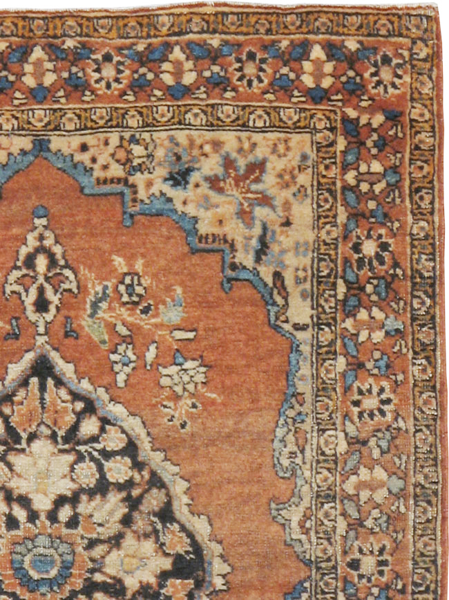 Antique Persian Tabriz Hagi Jalili Rug, No.18049 - Staging