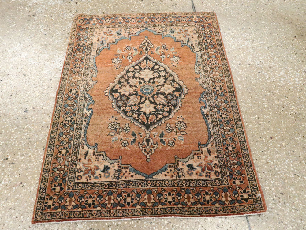 Antique Persian Tabriz Hagi Jalili Rug, No.18049 - Staging