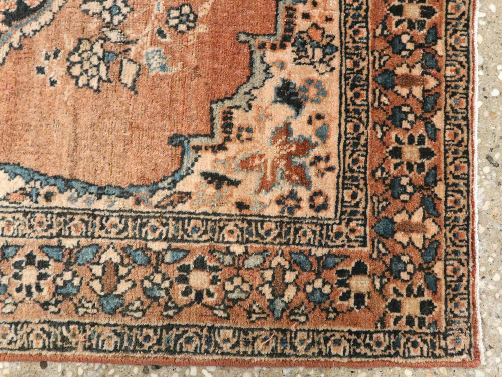 Antique Persian Tabriz Hagi Jalili Rug, No.18049 - Staging