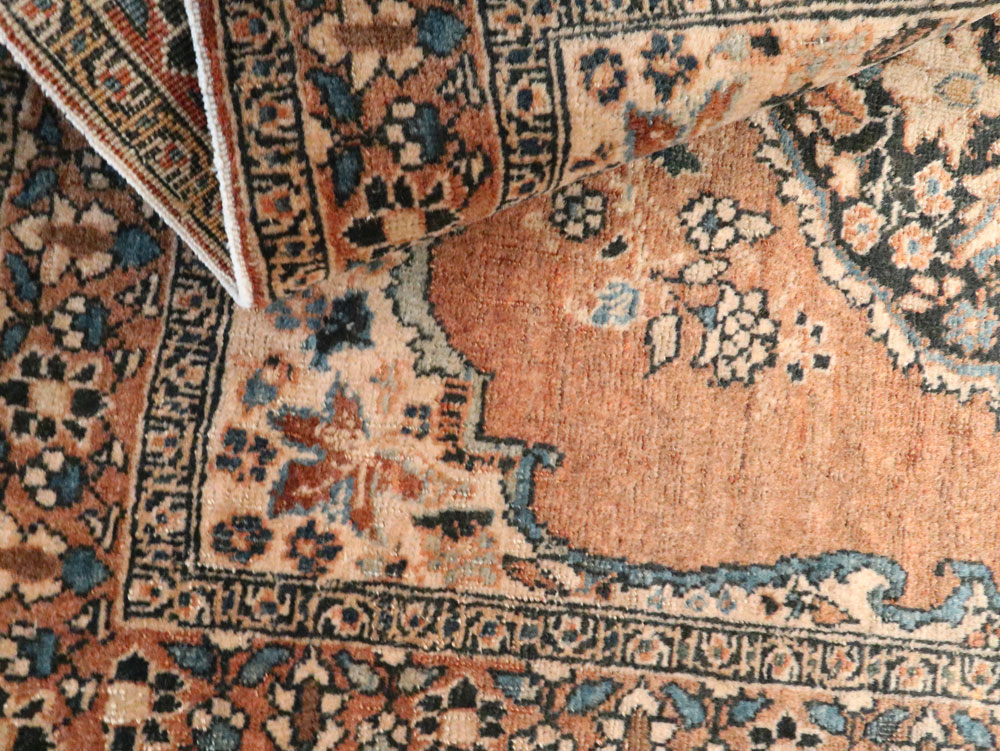 Antique Persian Tabriz Hagi Jalili Rug, No.18049 - Staging