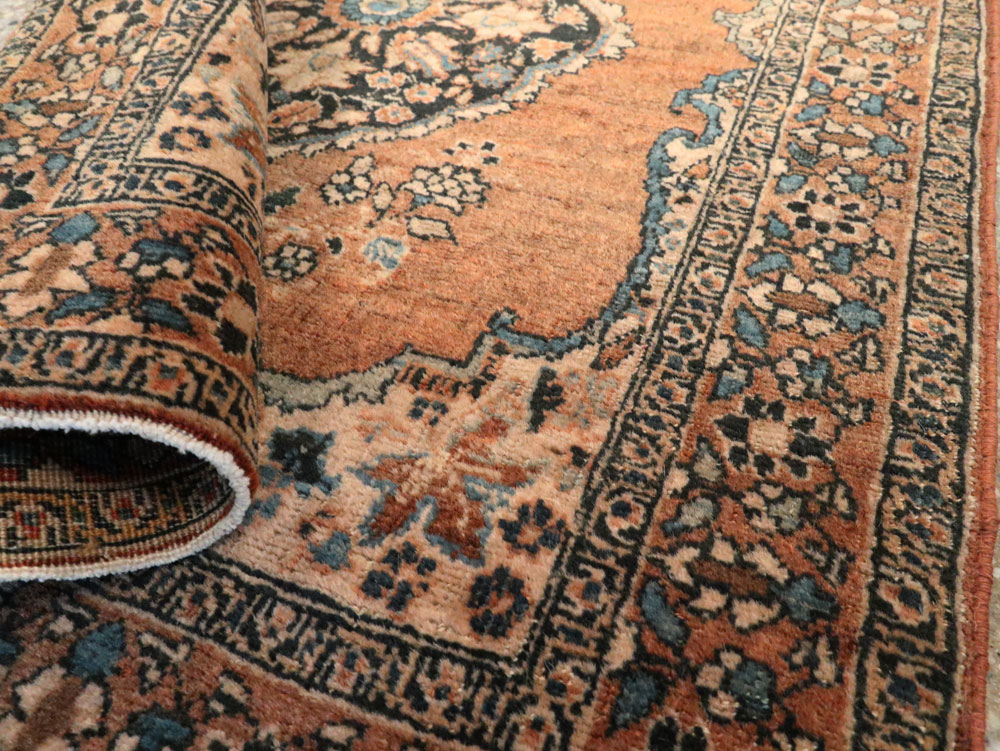 Antique Persian Tabriz Hagi Jalili Rug, No.18049 - Staging