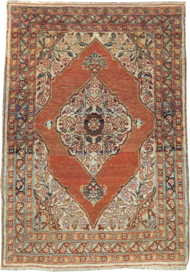 Antique Persian Tabriz Hagi Jalili Rug, No.18055 - Staging