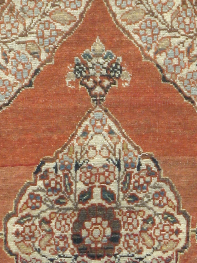 Antique Persian Tabriz Hagi Jalili Rug, No.18055 - Staging
