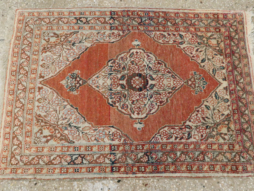 Antique Persian Tabriz Hagi Jalili Rug, No.18055 - Staging