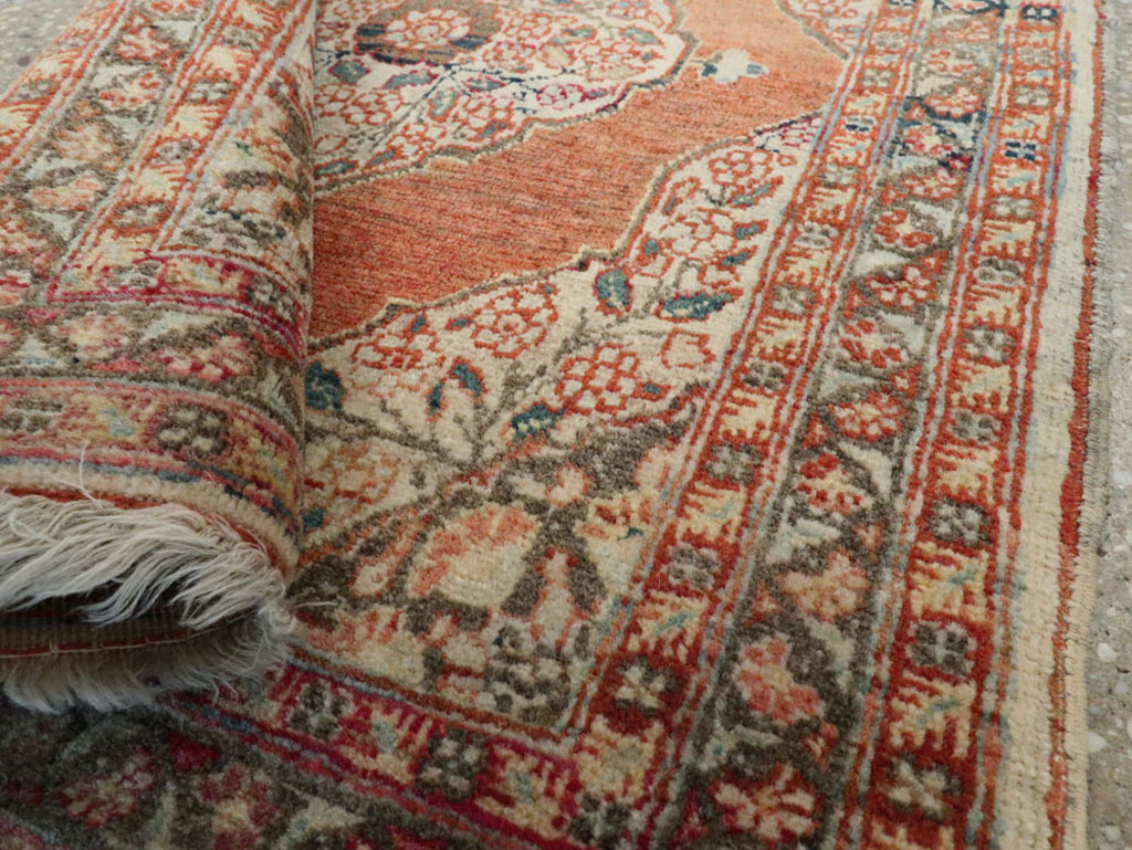 Antique Persian Tabriz Hagi Jalili Rug, No.18055 - Staging