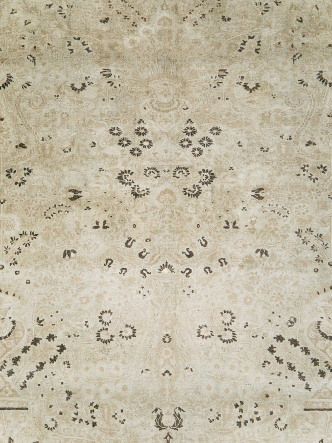 Antique Persian Mashad Carpet, No.18064 - Staging