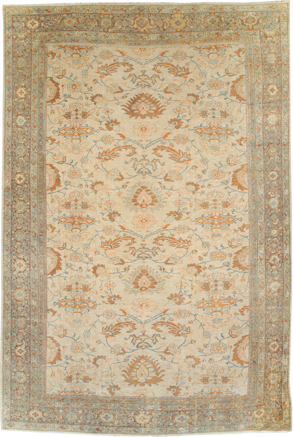 Antique Persian Sultanabad Carpet, No.18068 - Staging