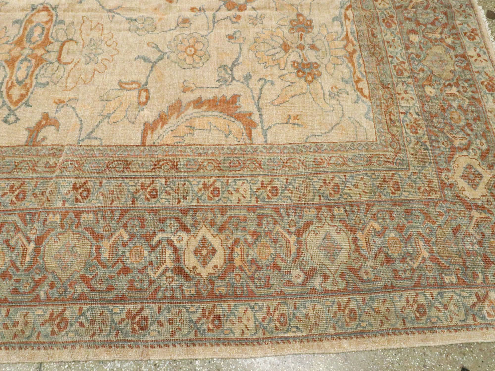 Antique Persian Sultanabad Carpet, No.18068 - Staging