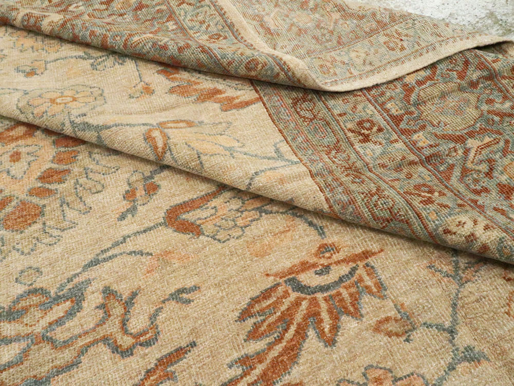 Antique Persian Sultanabad Carpet, No.18068 - Staging