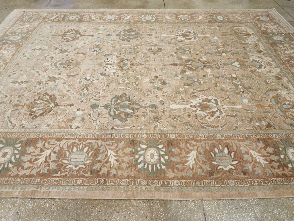 Antique Persian Mahal Carpet, No.18075 - Staging