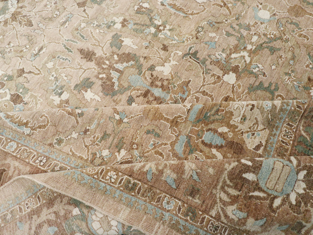Antique Persian Mahal Carpet, No.18075 - Staging