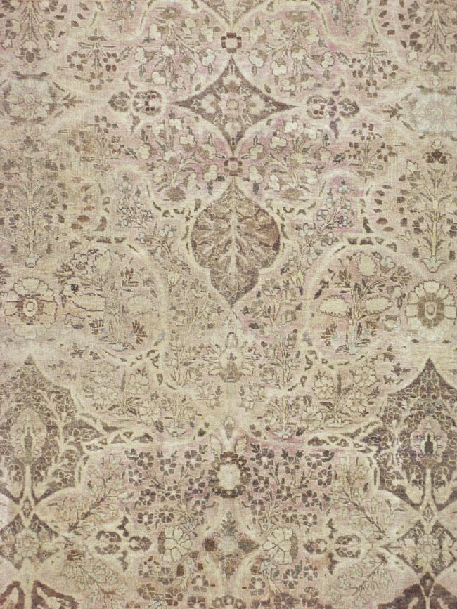 Antique Persian Tabriz Carpet, No.18084 - Staging