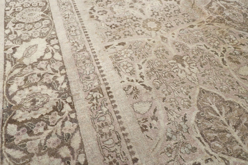 Antique Persian Tabriz Carpet, No.18084 - Staging