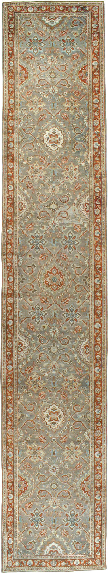 Vintage Persian Malayer Runner, No.18087 - Staging