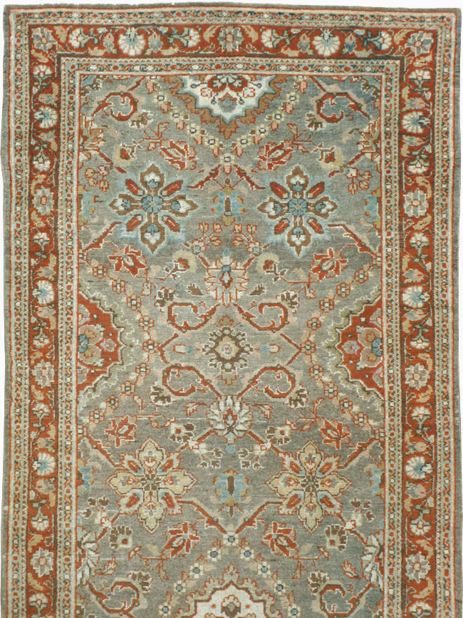 Vintage Persian Malayer Runner, No.18087 - Staging