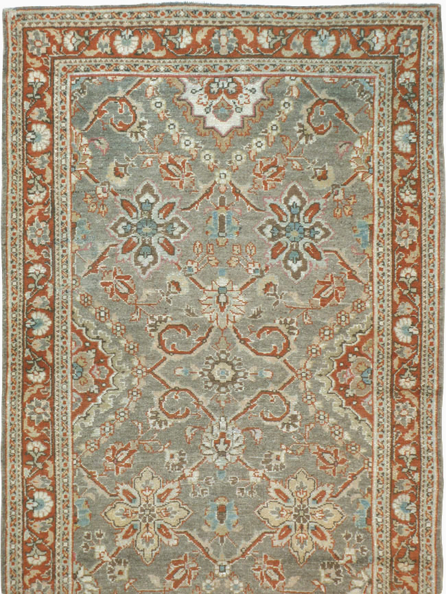 Vintage Persian Malayer Runner, No.18087 - Staging