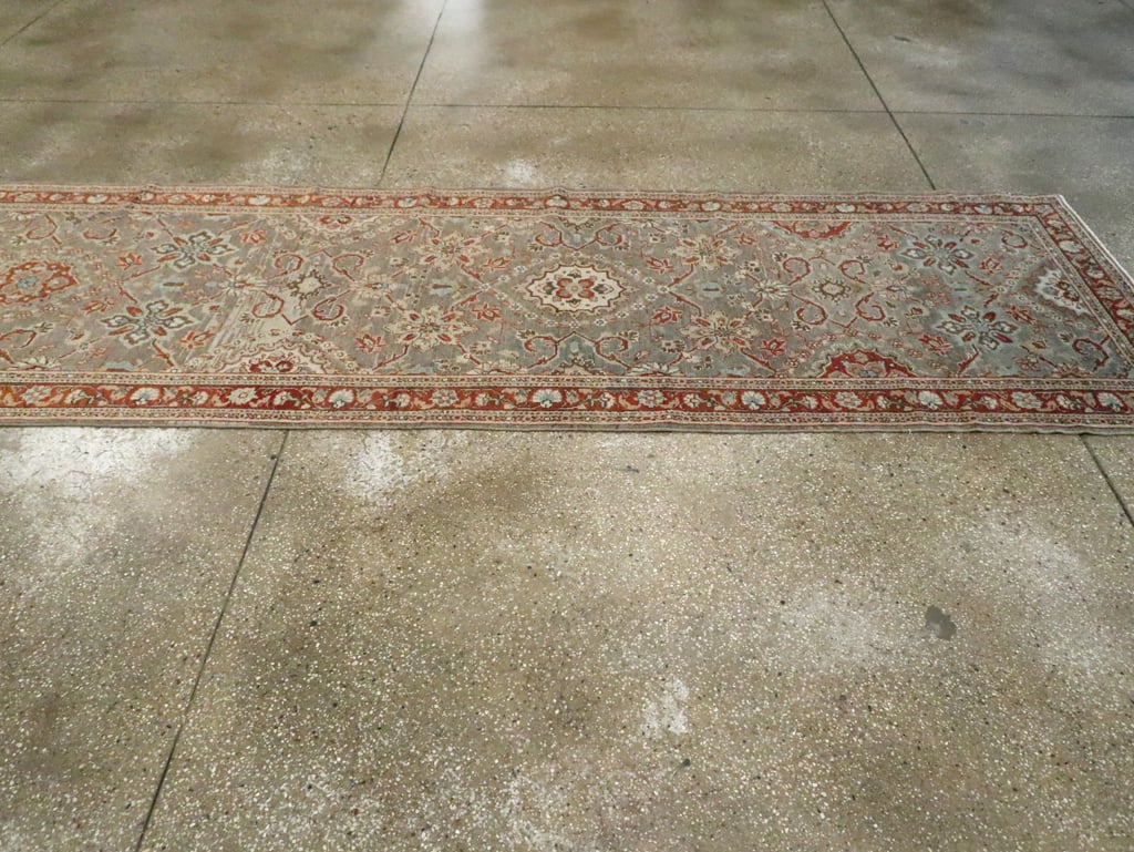 Vintage Persian Malayer Runner, No.18087 - Staging