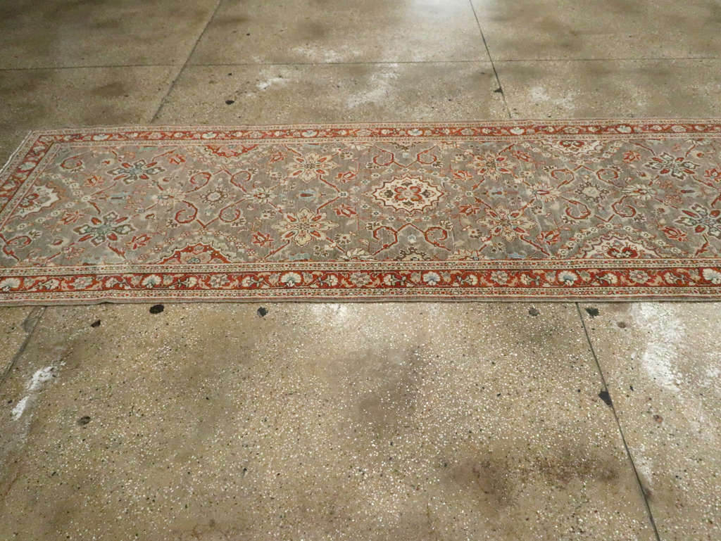 Vintage Persian Malayer Runner, No.18087 - Staging